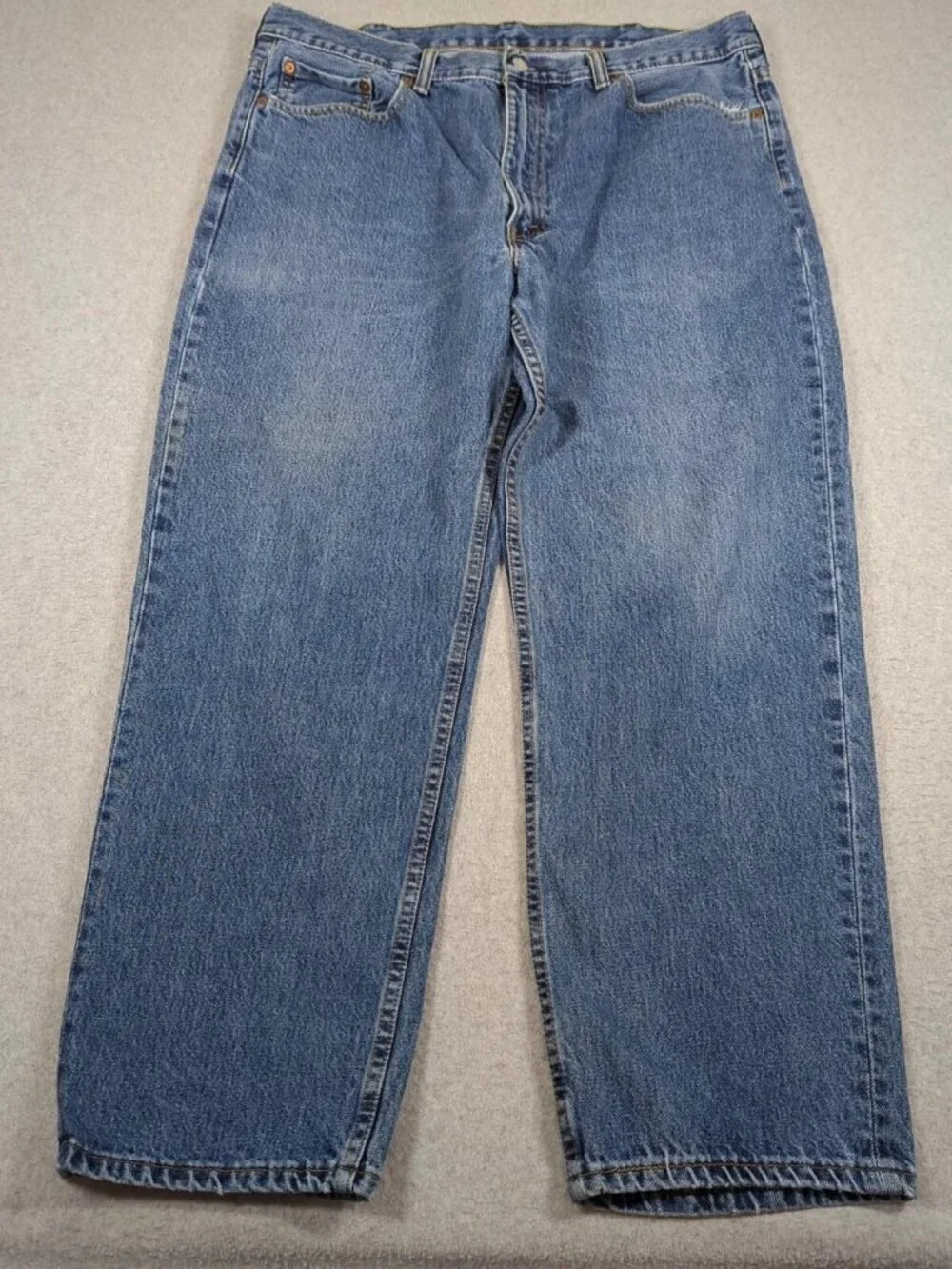 Levi's 550 Jeans Men's 40x30 (Actual 38x29) Blue Denim Relaxed Fit Tapered Leg
